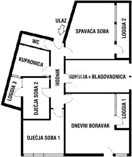 rijeka, kozala - stan od 88m2 za smještaj do 6 radnika ili obitelj, pet-friendly, garaža - slika 11