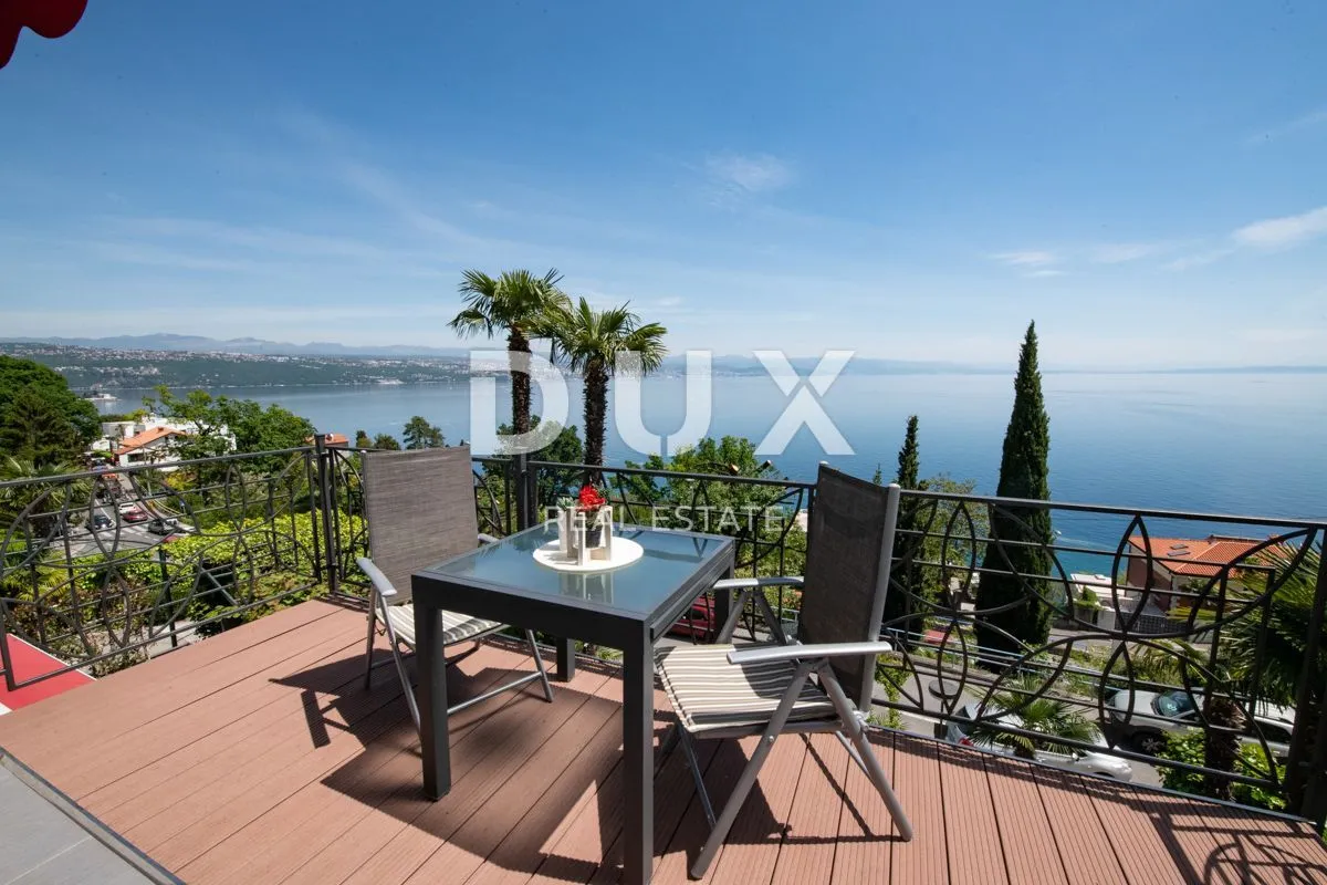 opatija - stan 2. red od mora!! 140m2 s pogledom na kvarner - slika 2