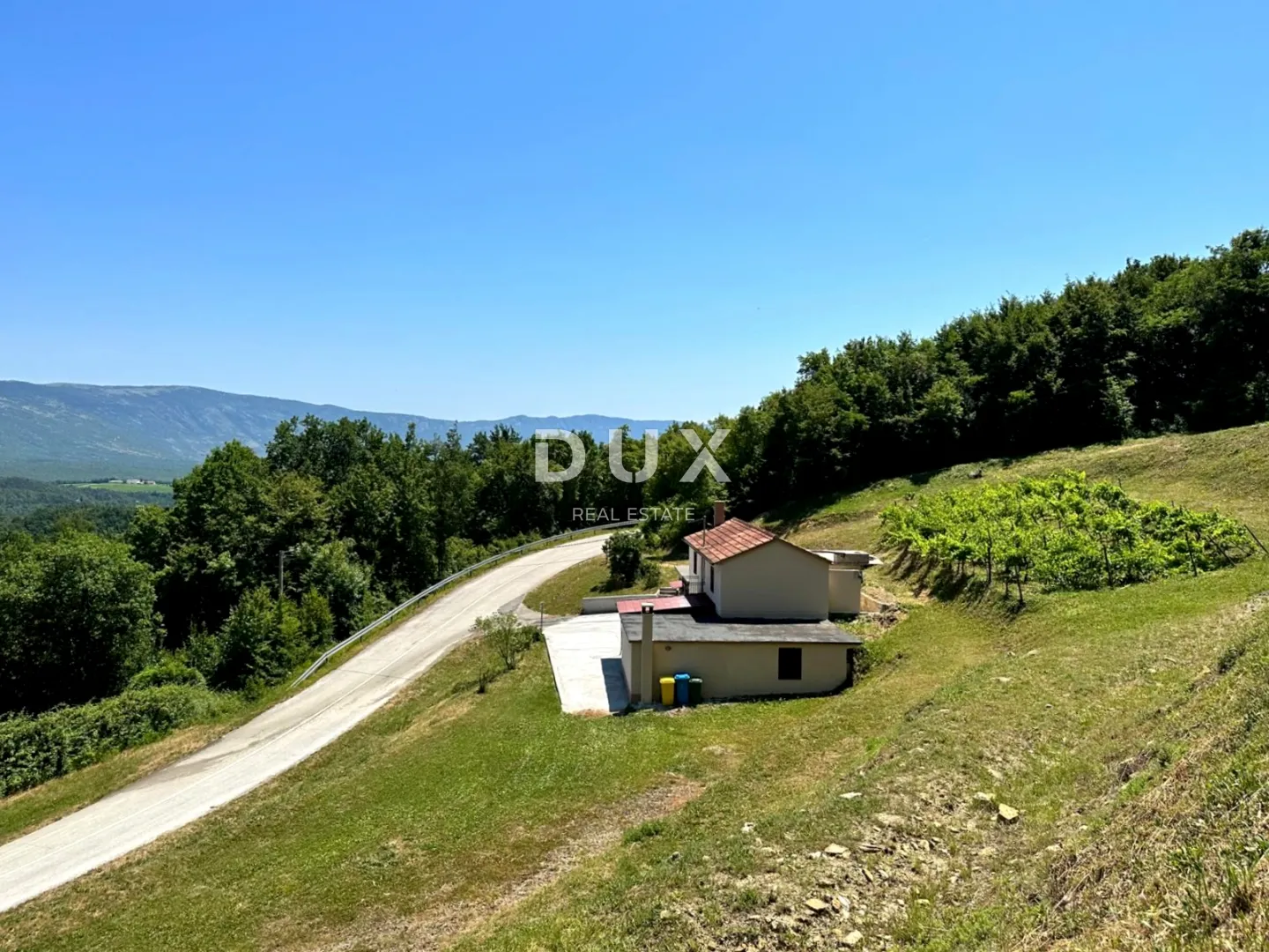 istra, cerovlje - samostojeća kuća s panoramskim pogledom - slika 12