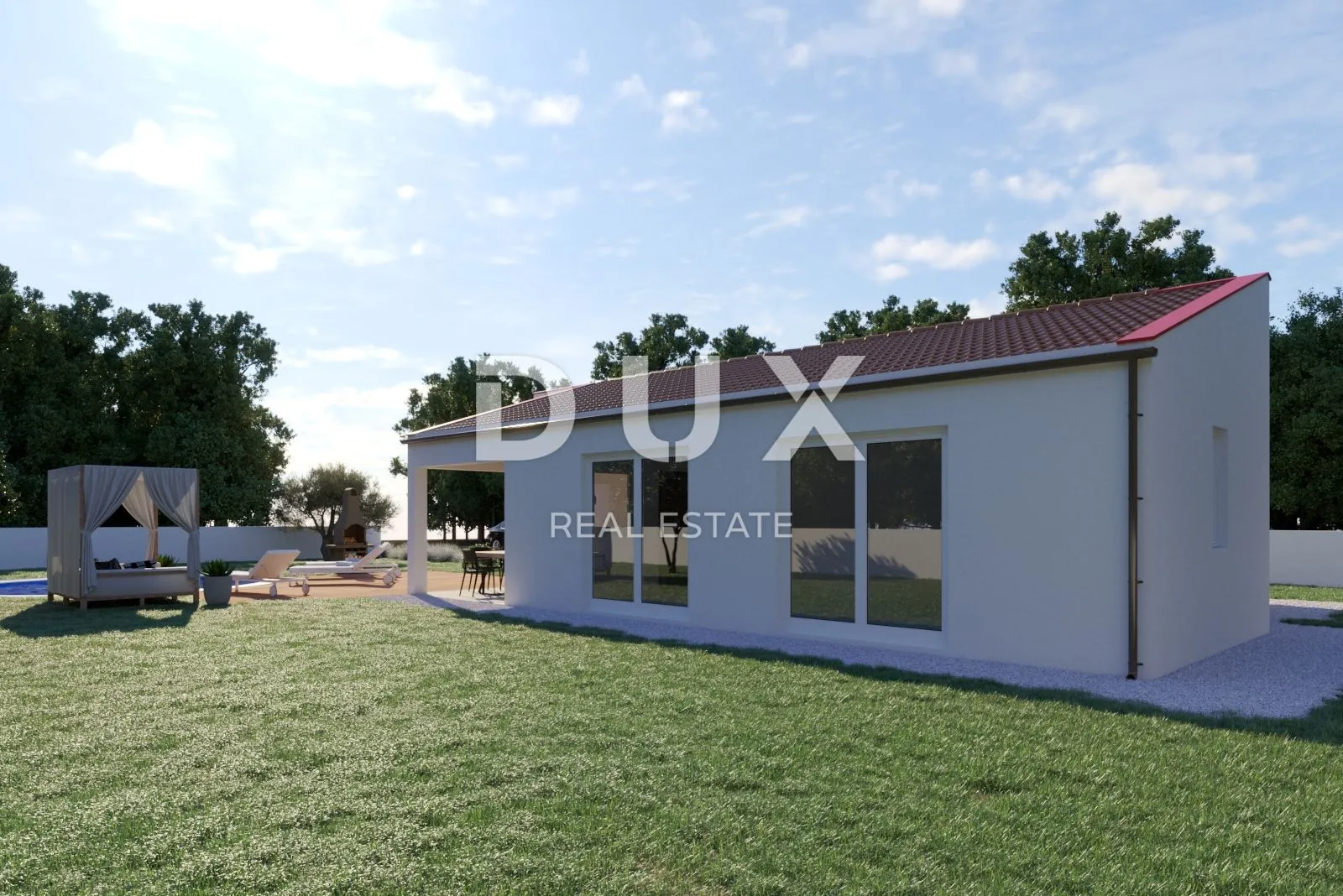 istra, tinjan - montažna prizemnica s bazenom - slika 4