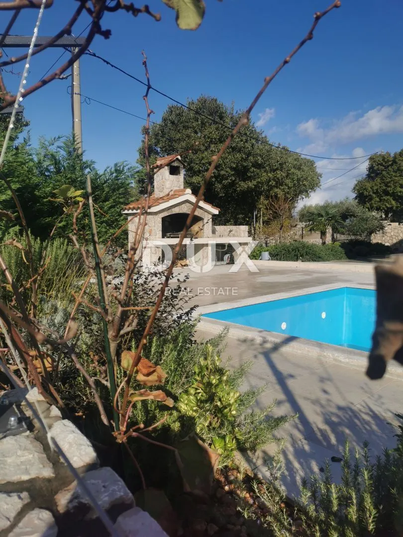 otok krk, malinska - kuća sa bazenom - slika 32