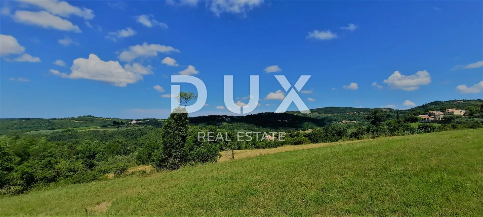 istra, grožnjan - građevinsko zemljište 1237m2 sa predivnim pogledom na more - slika 4