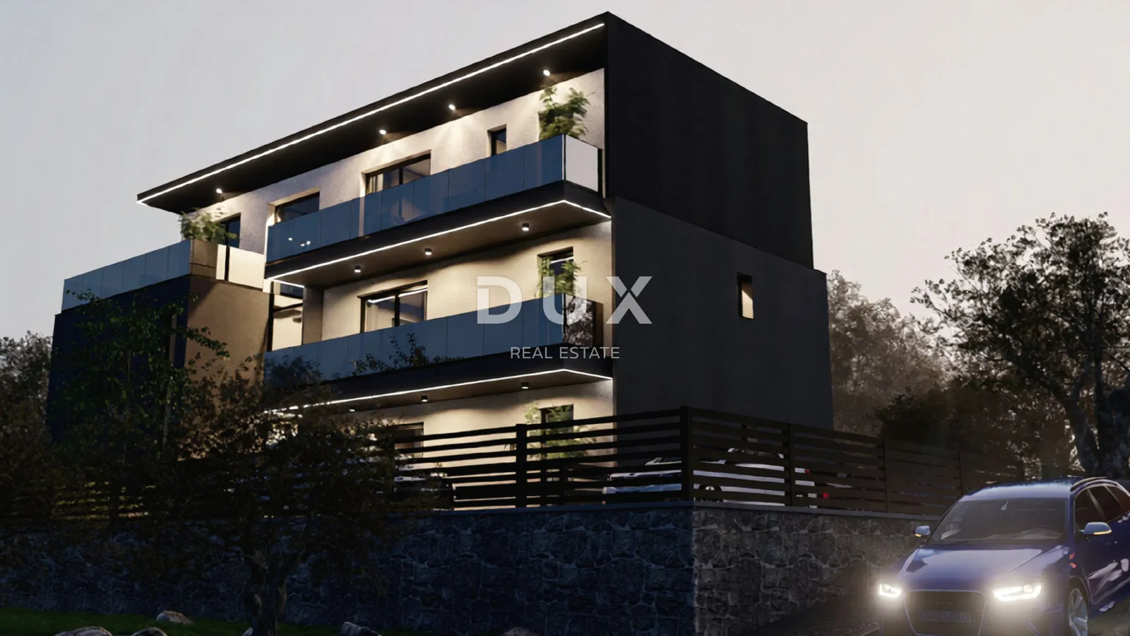 otok krk, grad krk - moderan penthouse od 100 m2 - slika 7