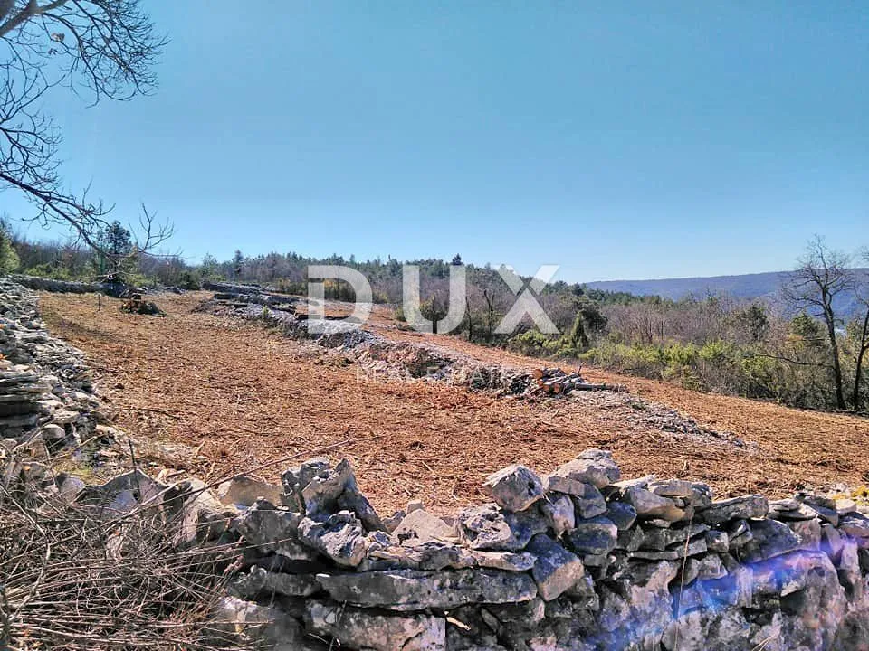 istra, rabac - građevinsko zemljište s pogledom na more - slika 3