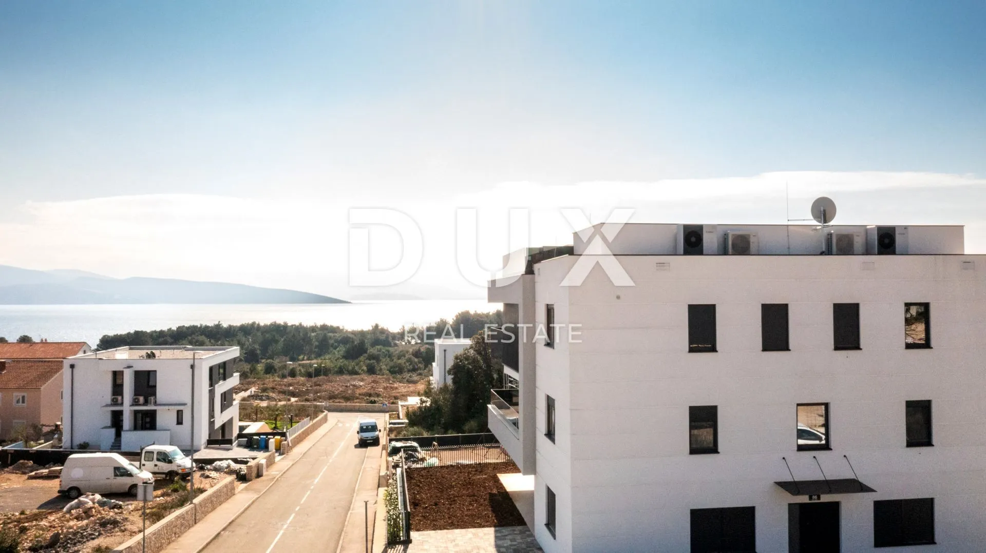 grad krk, centar - dvoetažni penthouse s bazenom i panoramskim pogledom - slika 5