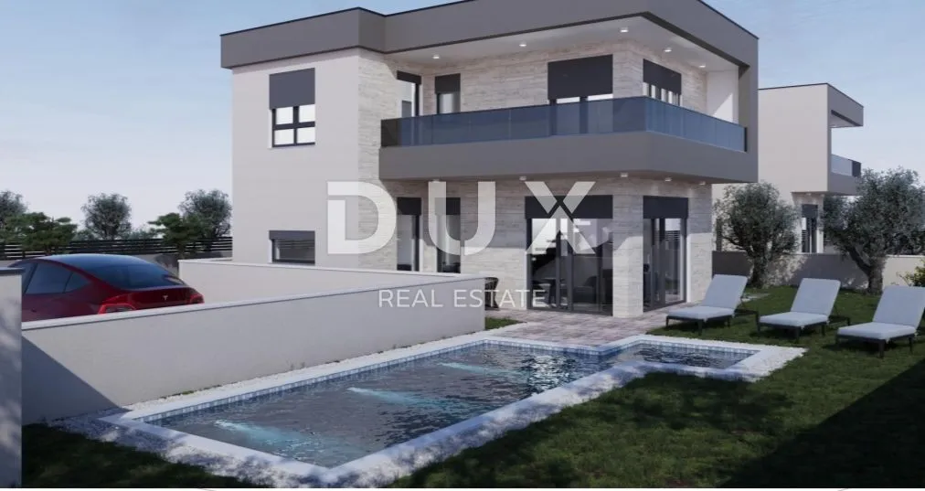 istra, medulin - moderna duplex kuća sa bazenom! - slika 2