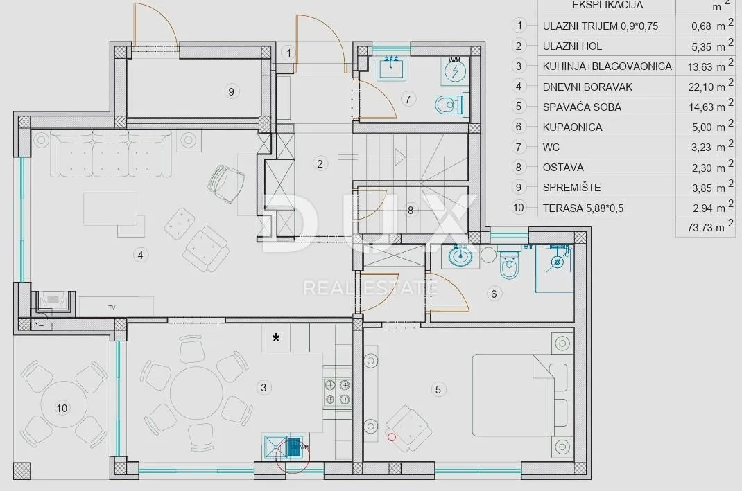 istra, tinjan - moderna novogradnja u talijanskom stilu - slika 32