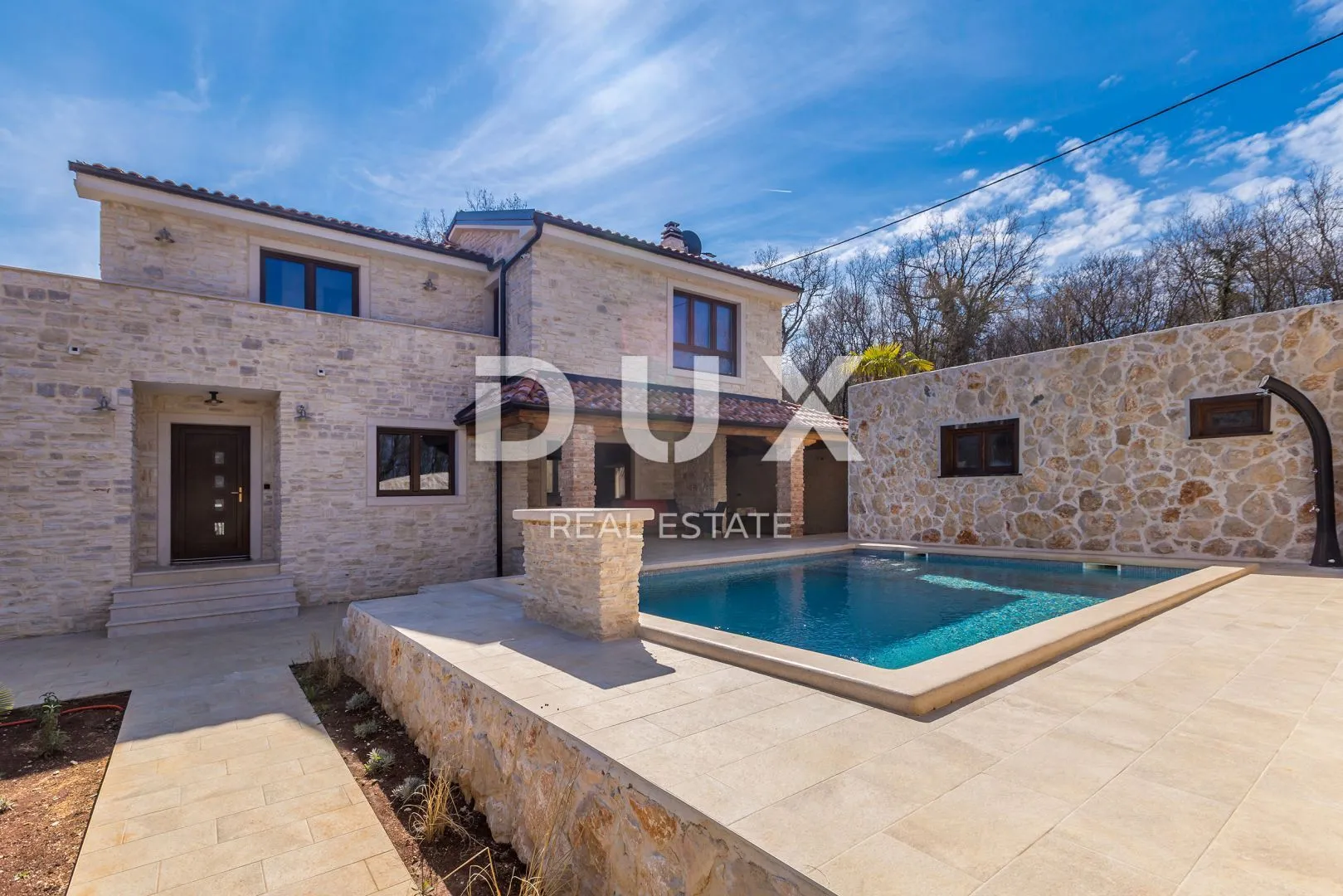 OTOK KRK, SOLINE (okolica) - Kamena vila s bazenom - Dobrinj