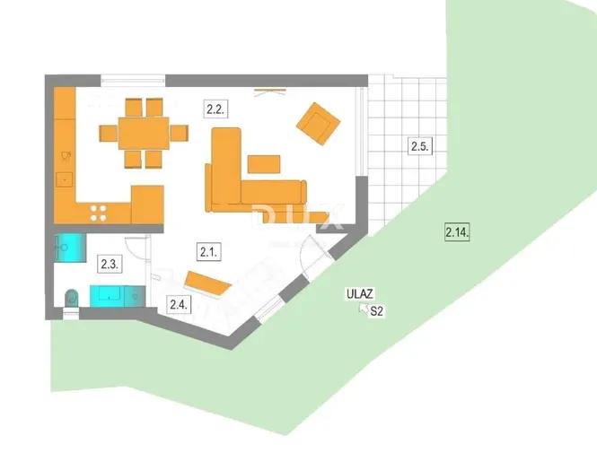 dalmacija, murter - novi duplex 5min od plaže! - slika 11
