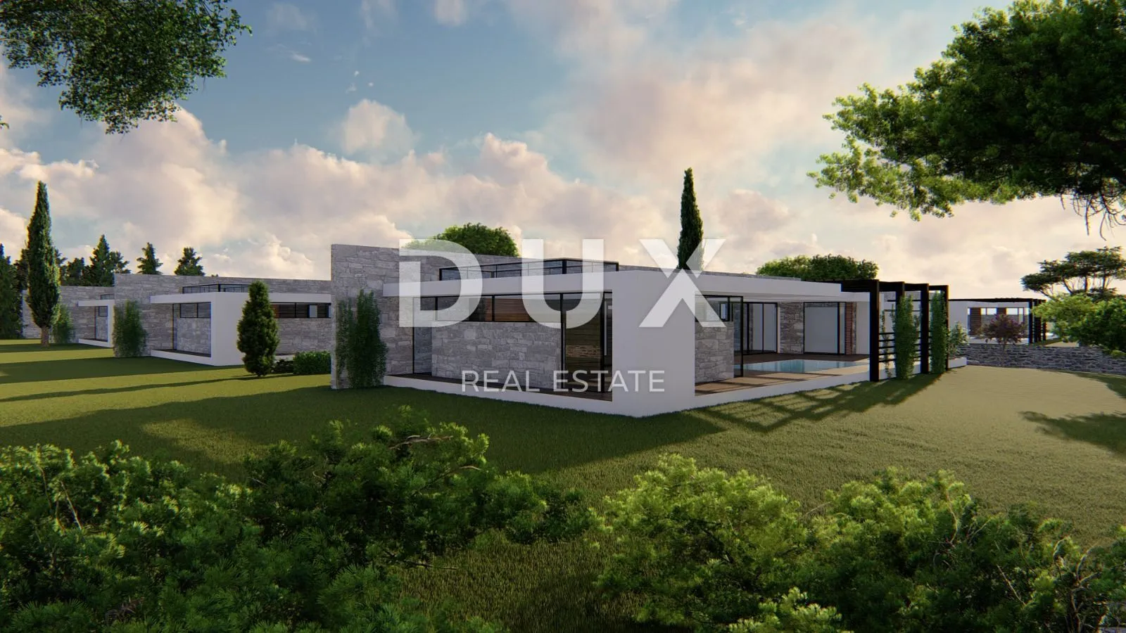 ISTRA, VODNJAN - Projekt s dozvolama za 8 vila i započetom gradnjom