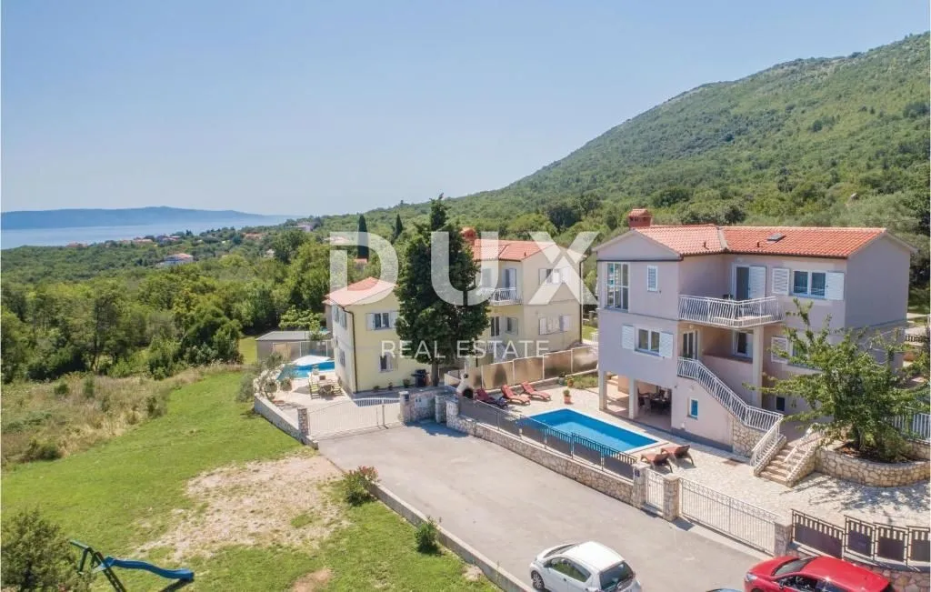 istra, rabac - kuća s bazenom i pogledom na more - slika 3
