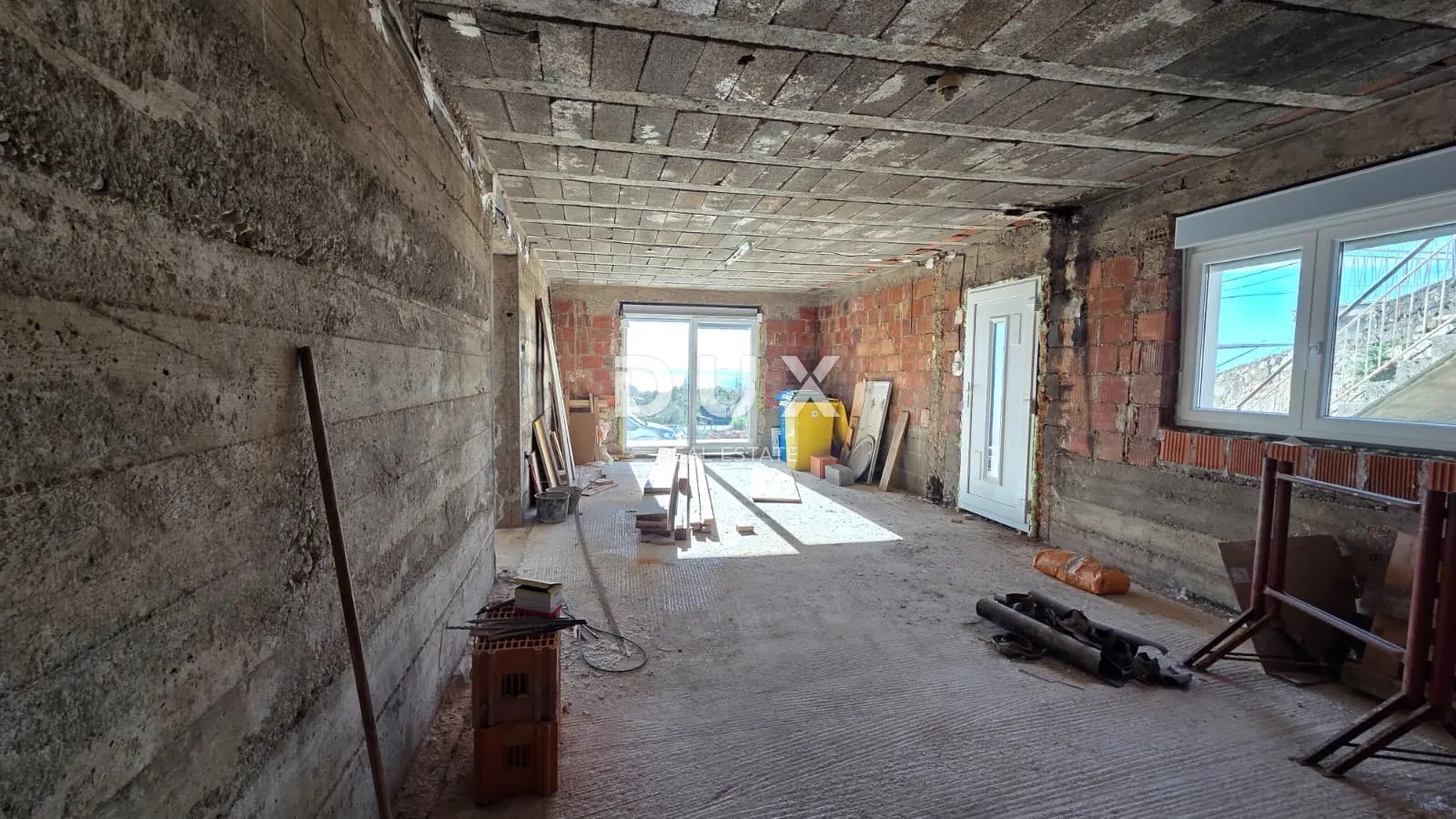 rijeka, sušak - kuća s pogledom na more u fazi adaptacije, 160m2 - slika 8