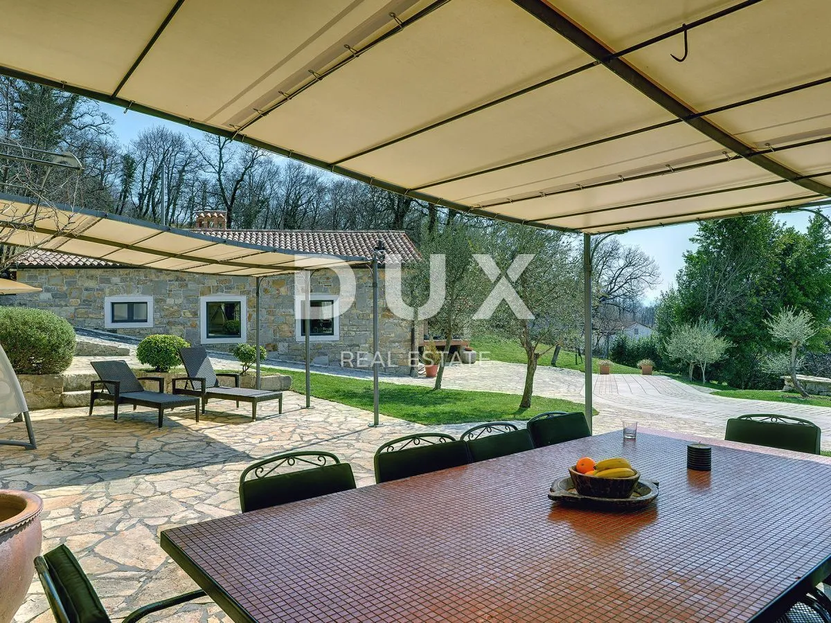 istra, lupoglav - kamene vile u rustikalnom stilu s panoramskim pogledom - slika 18