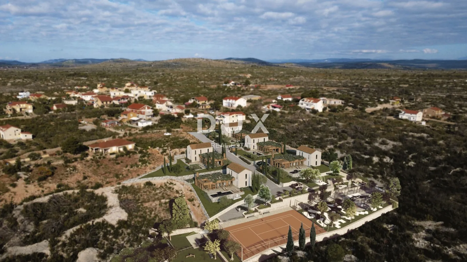 zaton, šibenik, vila u izgradnji, 188,35 m², bazen - slika 8