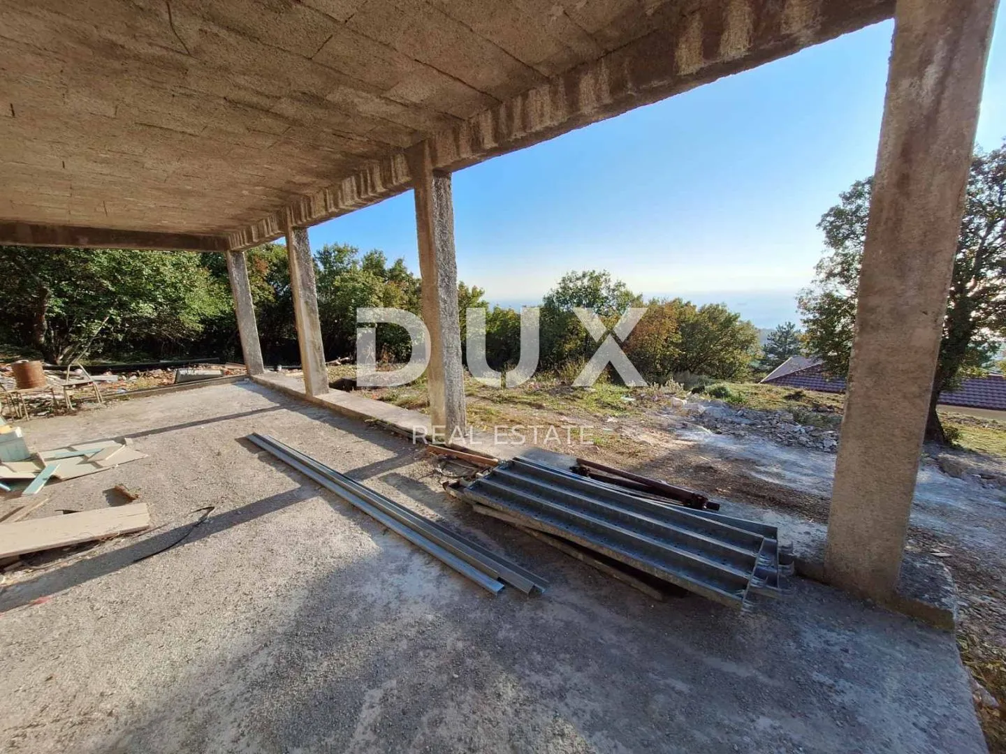 rijeka, kostrena - samostojeća kuća 4s+db - bazen, okućnica, pogled! - slika 24