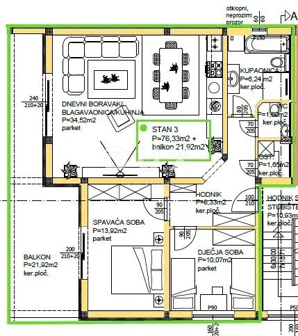 privlaka, zadar - s3 prilika! useljivi stanovi novogradnja - slika 4