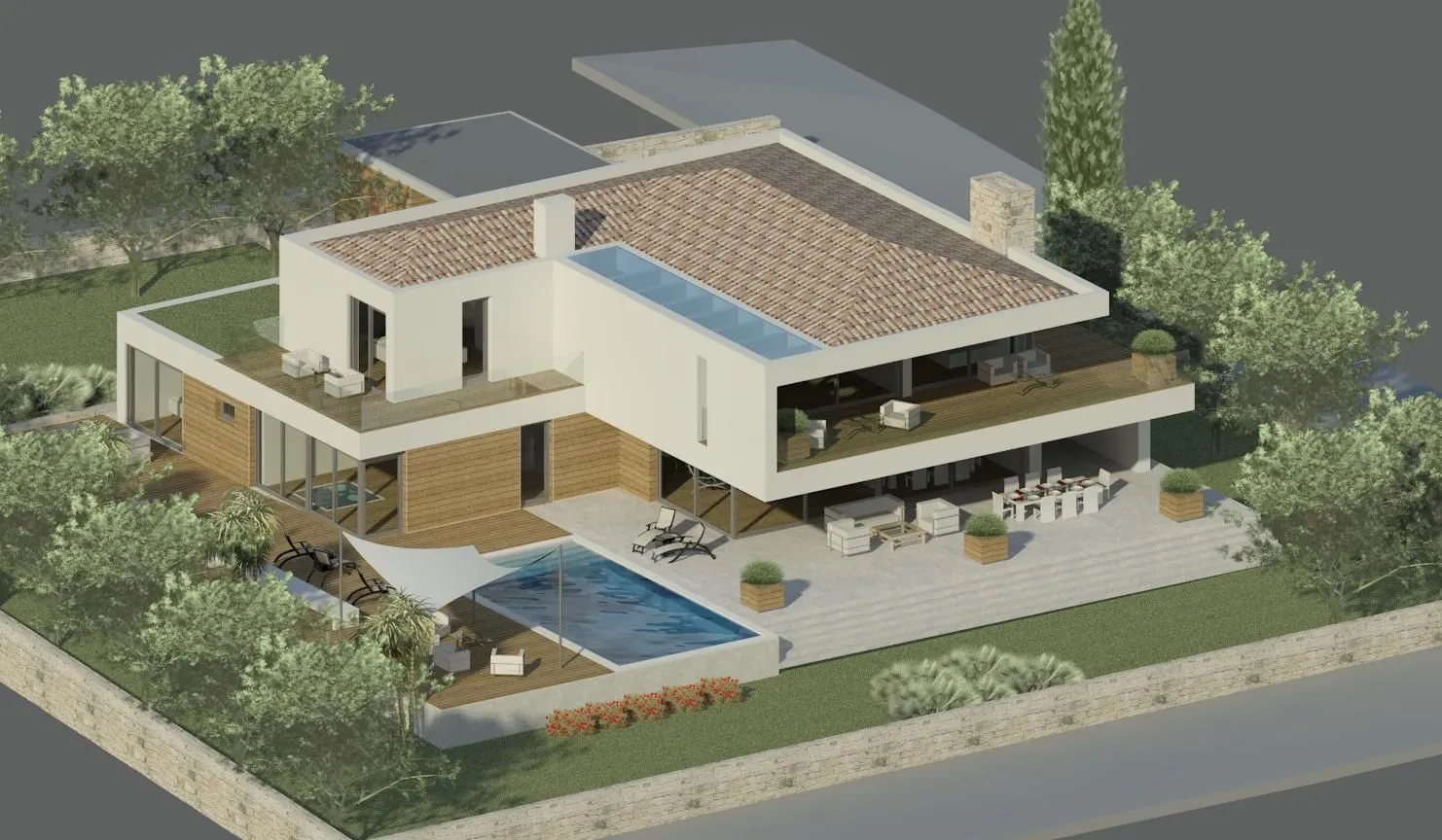 ISTRA, BARBAN Zemljište s projektom i pravomoćnom dozvolom! - Rebići, Barban