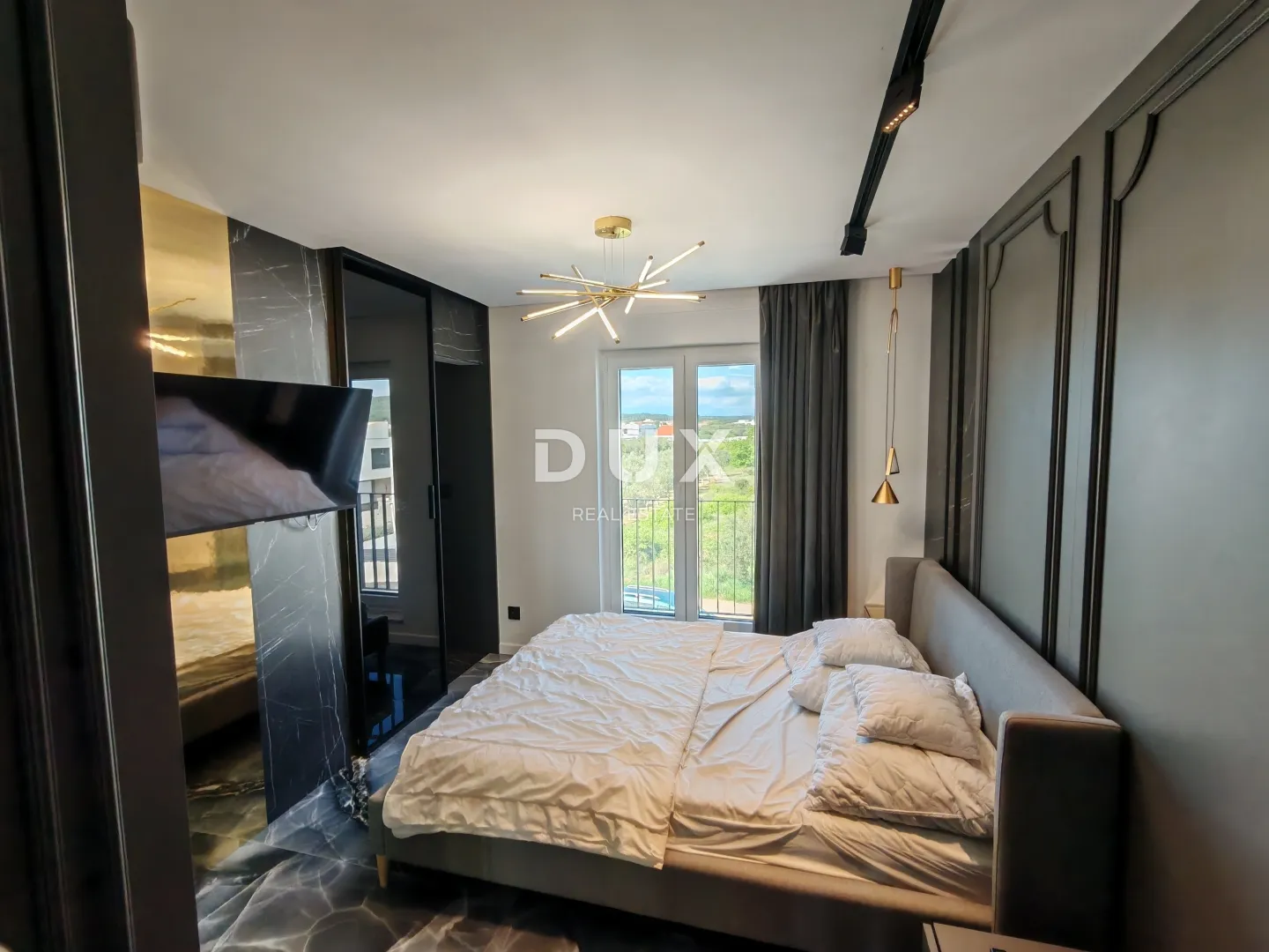 zadar, sukošan - luksuzno namješten penthouse 50 m od plaže! - slika 19