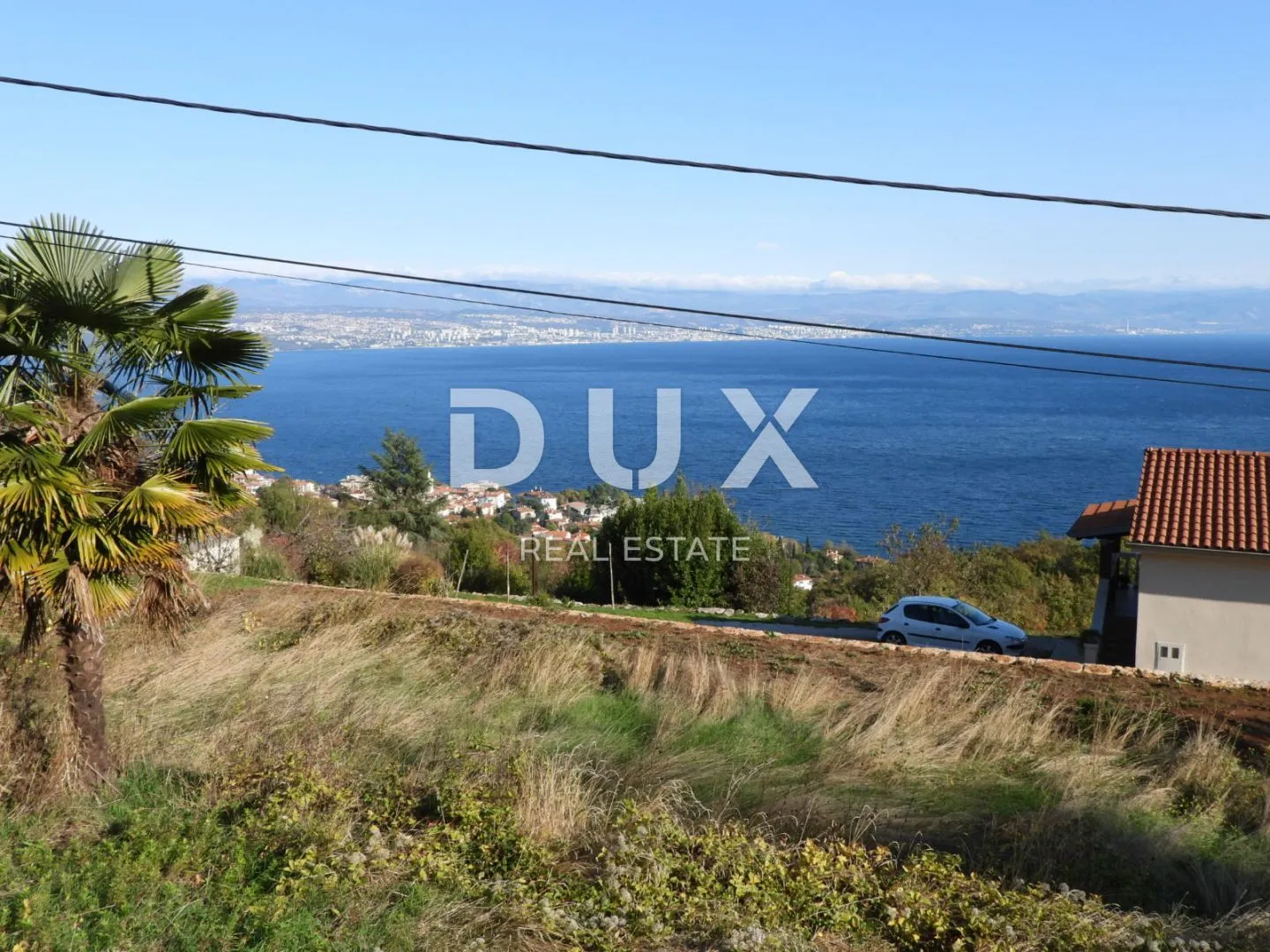 opatija, lovran, liganj - građevinsko zemljište 4500m2 s panoramskim pogledom na more za stambenu zgradu–stanove/apartmane/ obiteljsku kuću /villu/ kuću za iznajmljivanje - odmor s bazenom + kuća 120m2 - slika 5