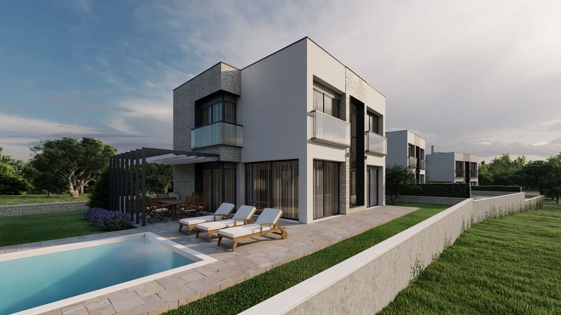 istra, brtonigla - moderna pametna vila s bazenom - slika 6