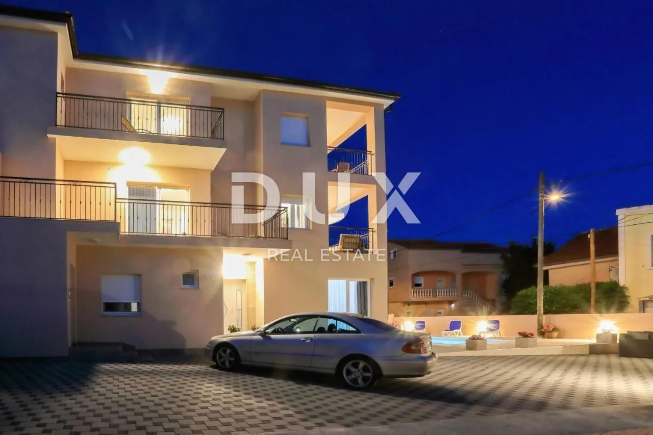 zadar, bibinje - predivna apartmanska vila u blizini plaže - slika 12