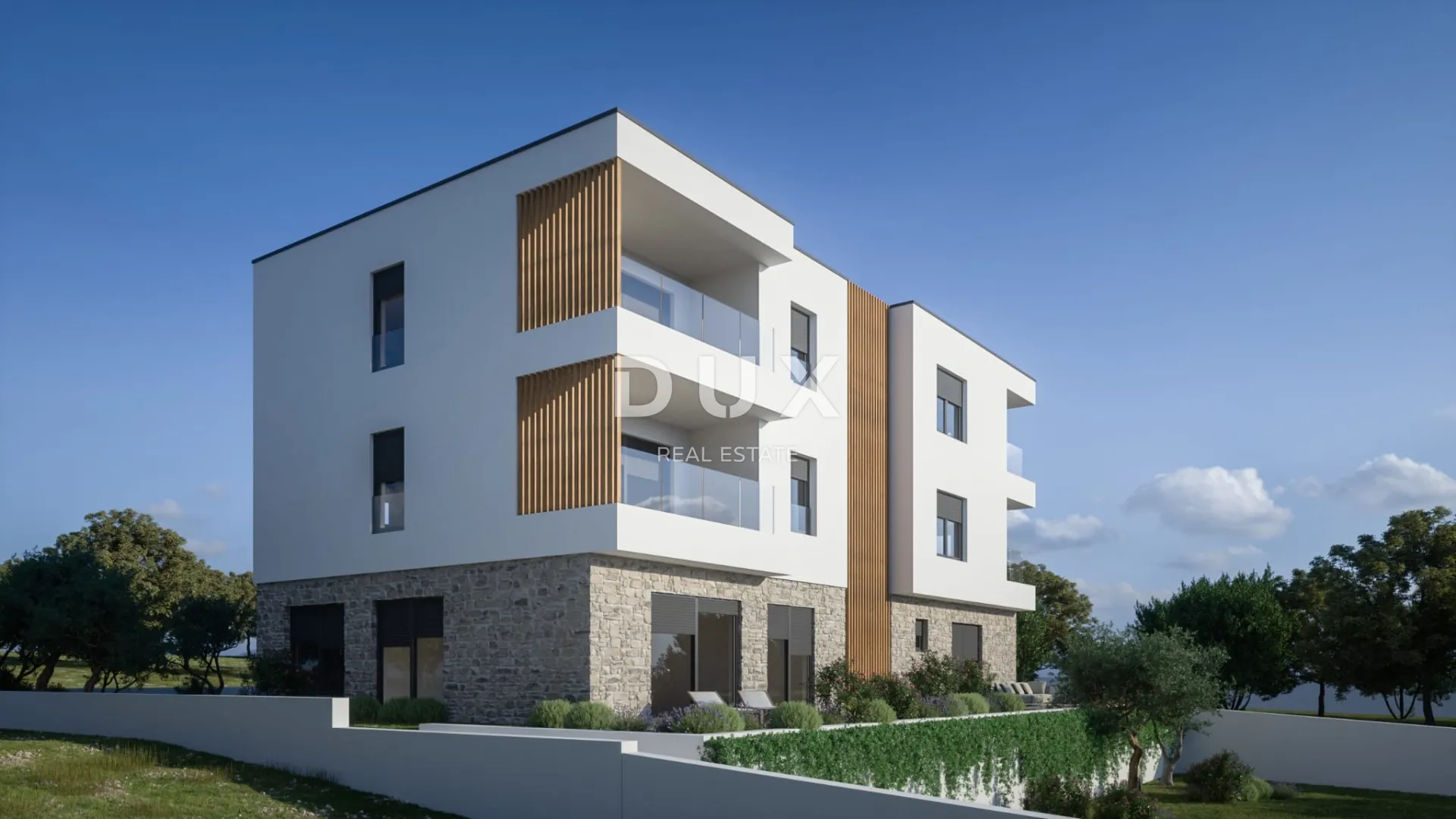 ŠIBENIK, BRODARICA – 2. red uz more, stan s vrtom 40 m2, NOVOGRADNJA! - Brodarica, Šibenik