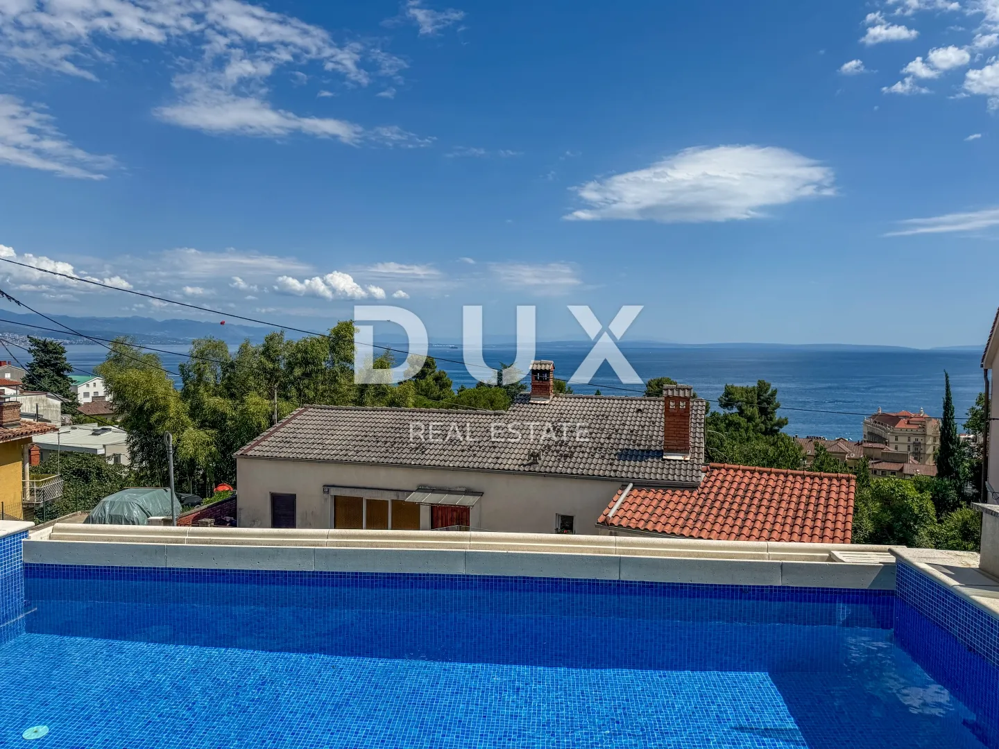 opatija, centar, četverosoban stan, 158 m2, s privatnim bazenom - slika 2