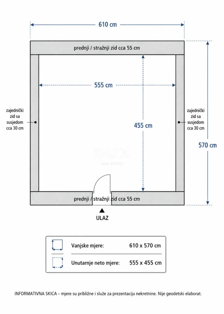 šišan, ušići dvori, kuća, 80 m2, ruševina, građevinski teren - slika 6