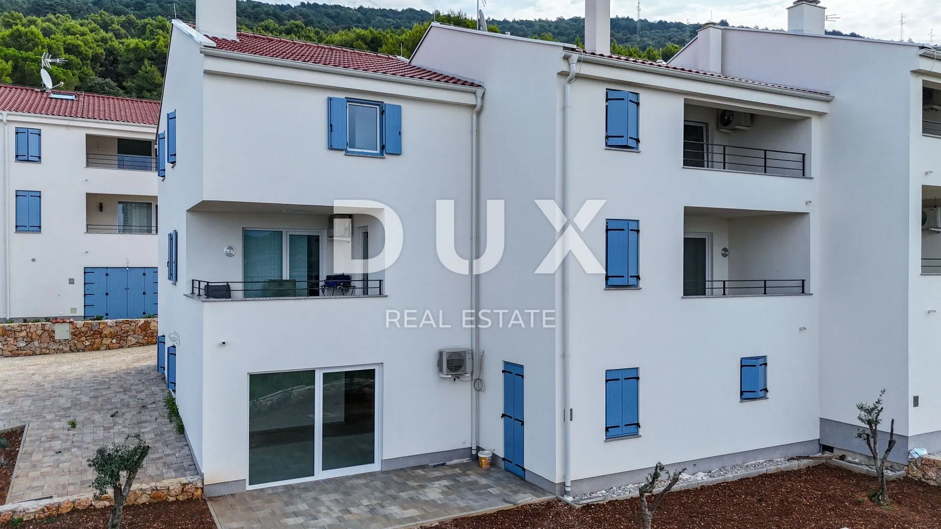 otok cres, cres - stan 3s+db, parking, pogled na more - slika 2