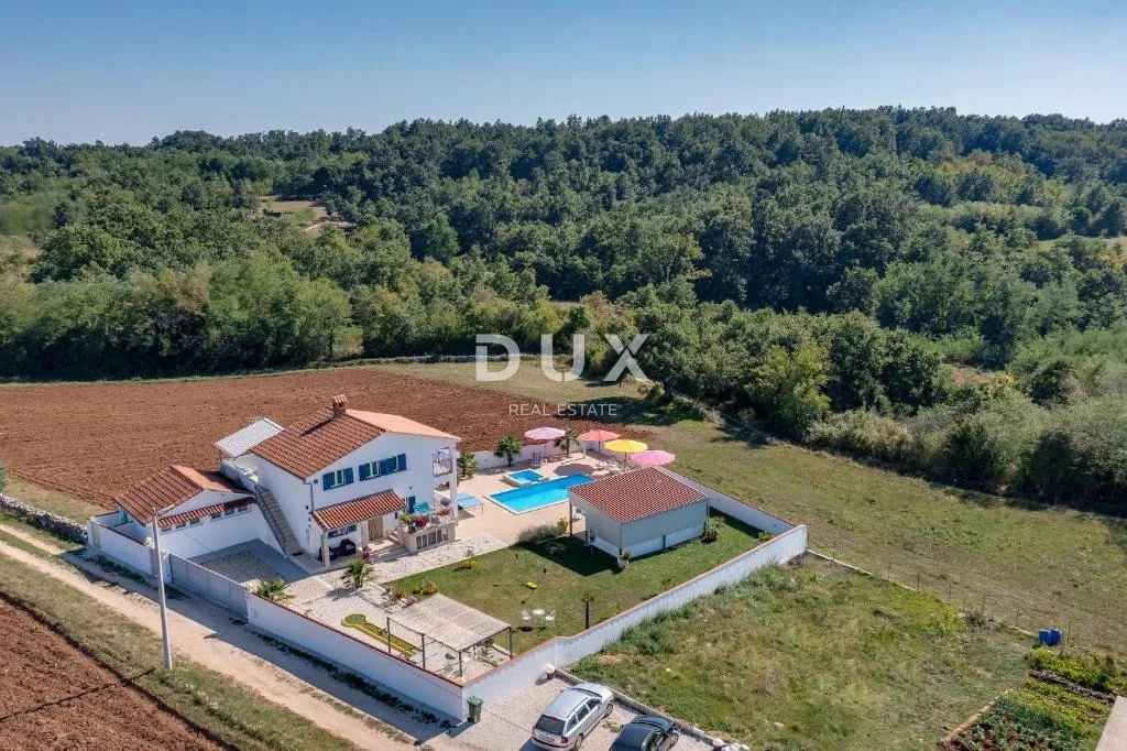 istra, žminj - samostojeća kuća u mirnom naselju s garažom i 1000m2 okućnice - slika 2