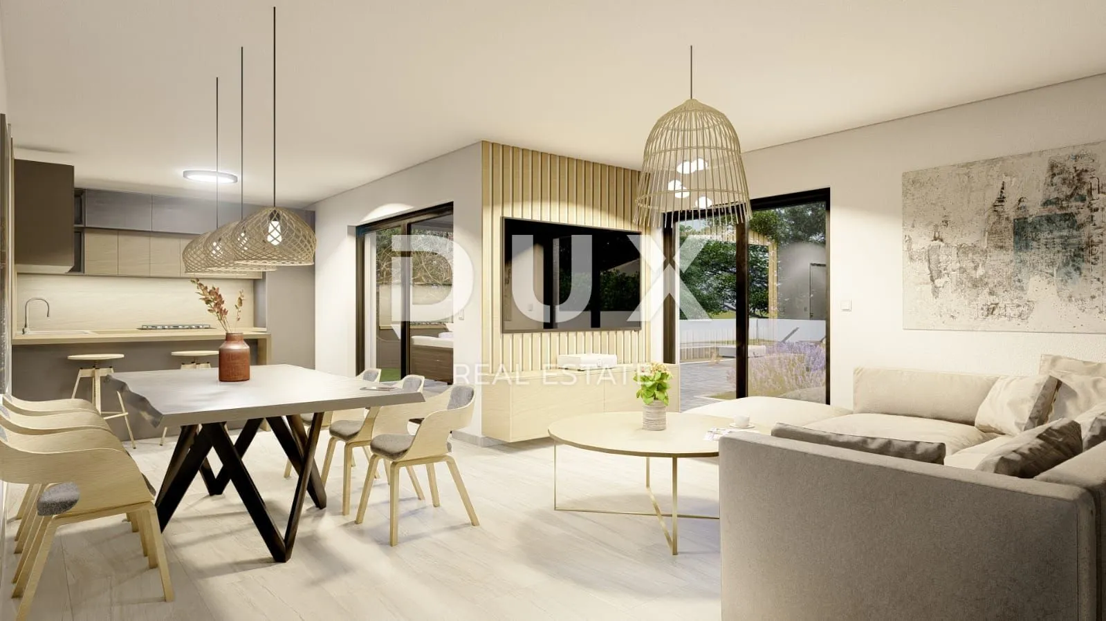 otok krk, malinska - vrhunski penthouse s bazenom u novogradnji - slika 9
