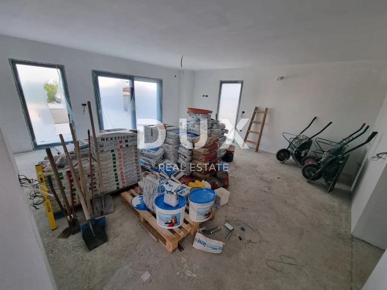istra, poreč - kuća u izgradnji sa dva stana i bazenom - slika 4