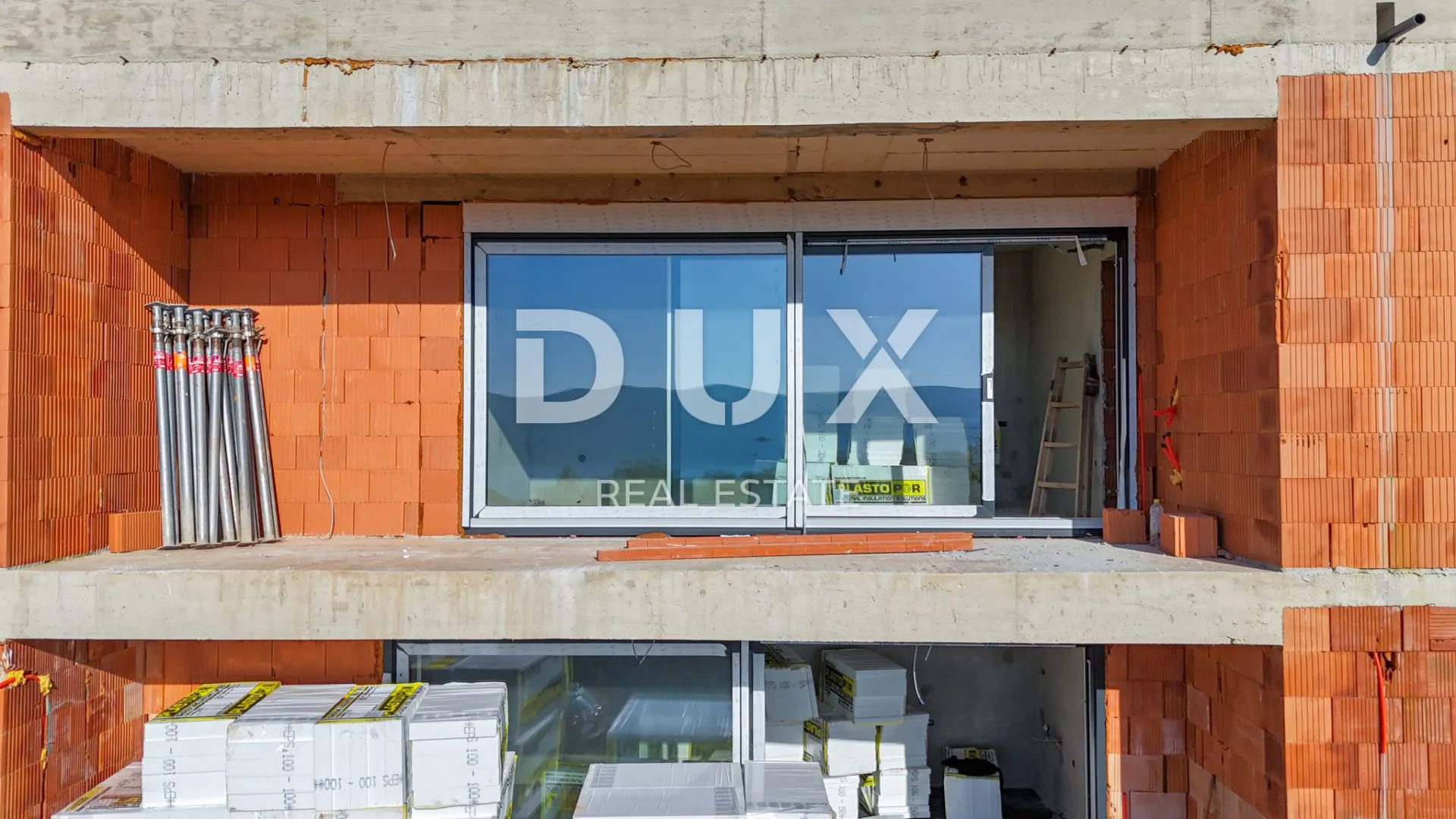 otok krk, brzac - moderno dizajnirana dvojnica s bazenom 40m2 - slika 3