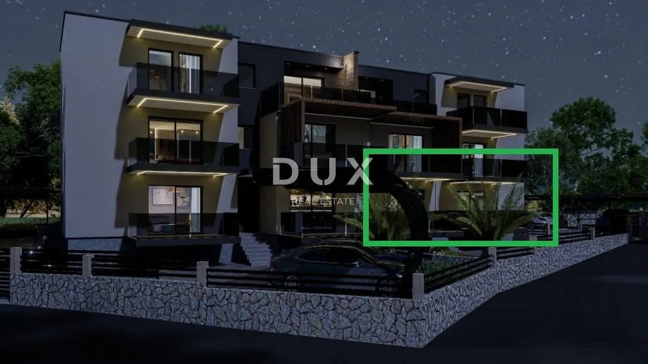 rijeka, podmurvice- stan 114m2 u novogradnji s pogledom na more, db+3s, prizemlje- stan 3d - slika 17