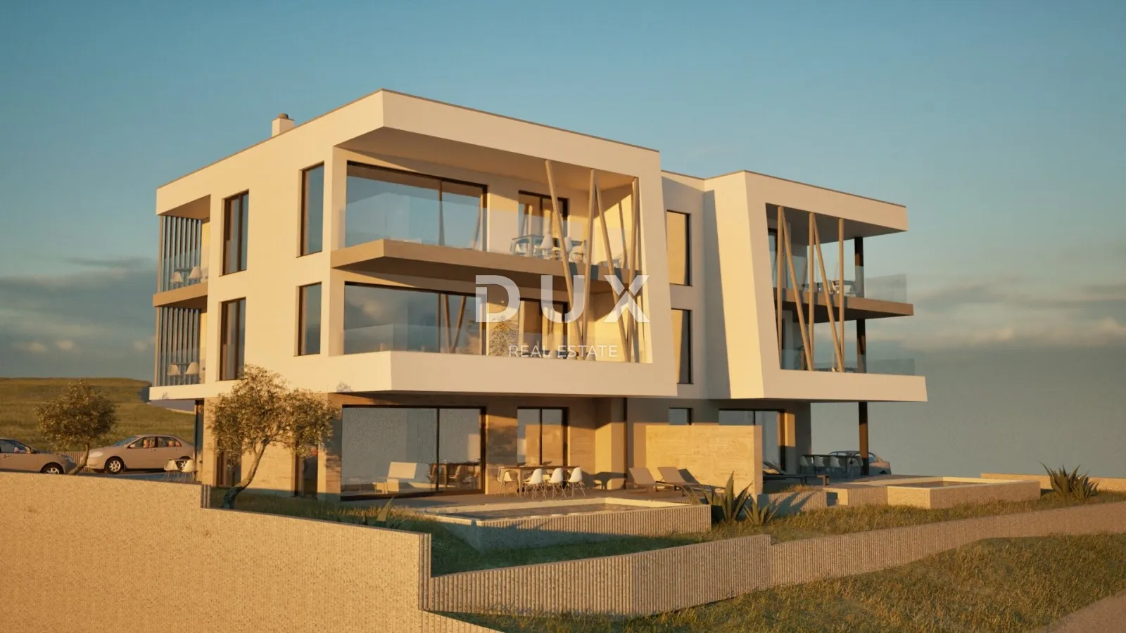 DALMACIJA, TRIBUNJ - Hills Residence stan S4 s pogledom na more