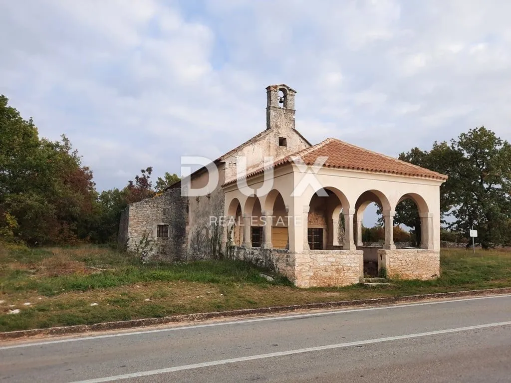 ISTRA, VODNJAN - Građevinsko zemljište za izgradnju obiteljske kuće, kuće za odmor ili vile s bazenom