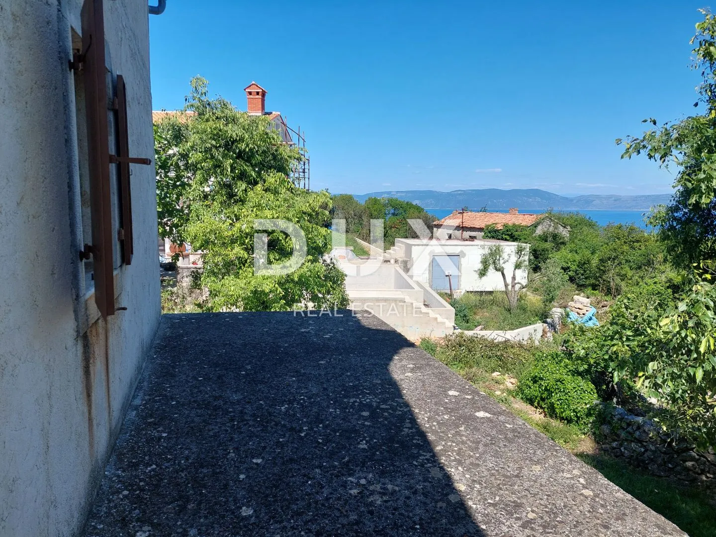 istra, rabac (okolica) - kamena kuća s pogledom na more - slika 21