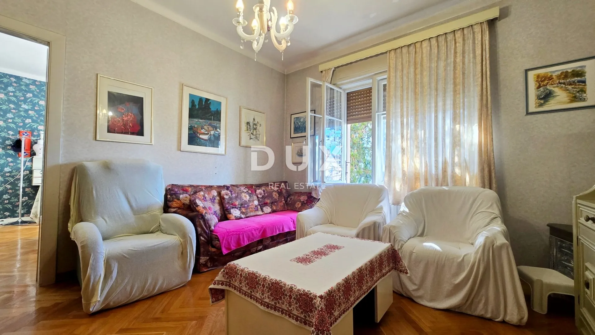 rijeka, belveder - prostrani gospodski stan u povijesnoj vili s pogledom, 266m2 - slika 5