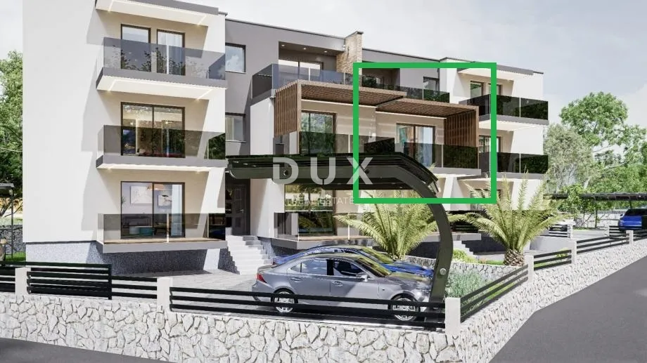 rijeka, podmurvice- stan 59m2 u novogradnji s pogledom na more, db+2s, 1.kat- stan 2d - slika 18