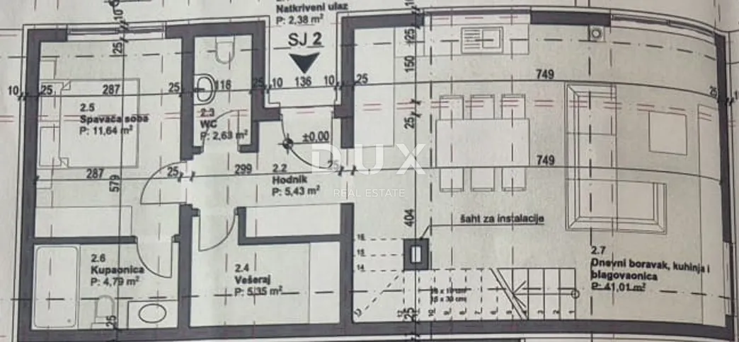 dalmacija, vodice - moderna dvoetažna kuća "azura" s bazenom - slika 27