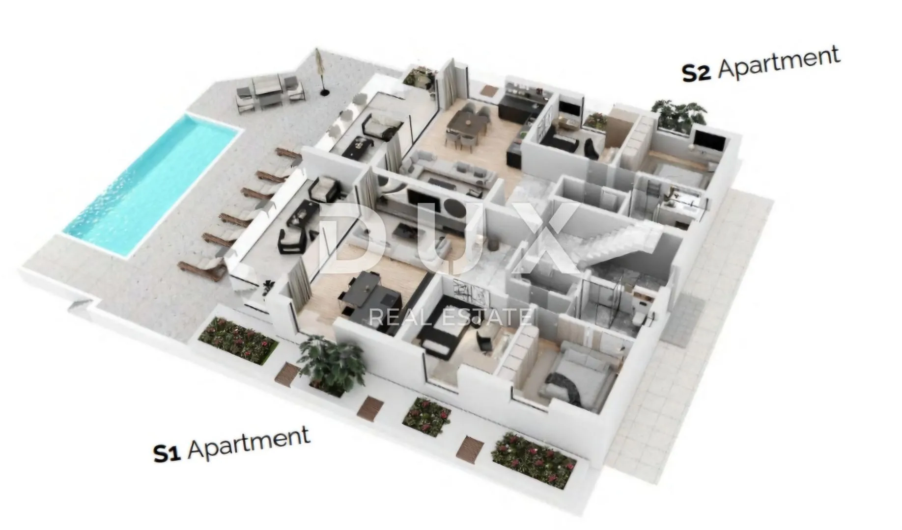 pag, novalja - apartman u novogradnji blizu mora - slika 17