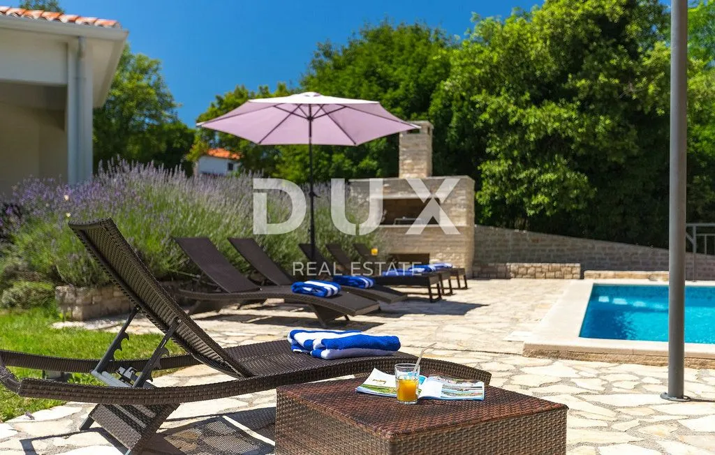 istra, labin, kršan - kuća s bazenom na prostranom zemljištu te potpunom privatnošću - slika 77