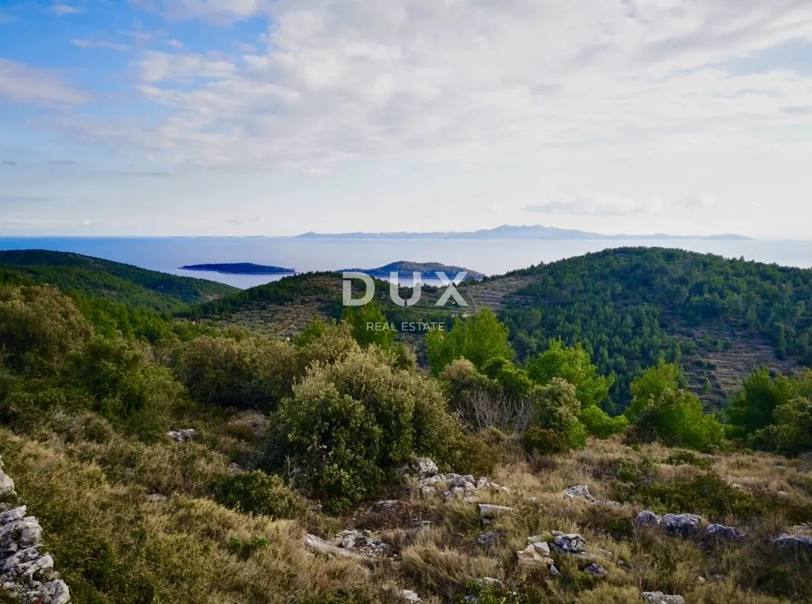 korčula, grščica - zemljište sa panoramskim pogledom - slika 2
