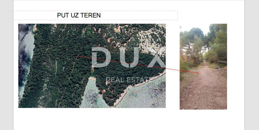 mali lošinj - čikat - teren 752 m2, sportsko rekreacijska zona r1 - slika 2