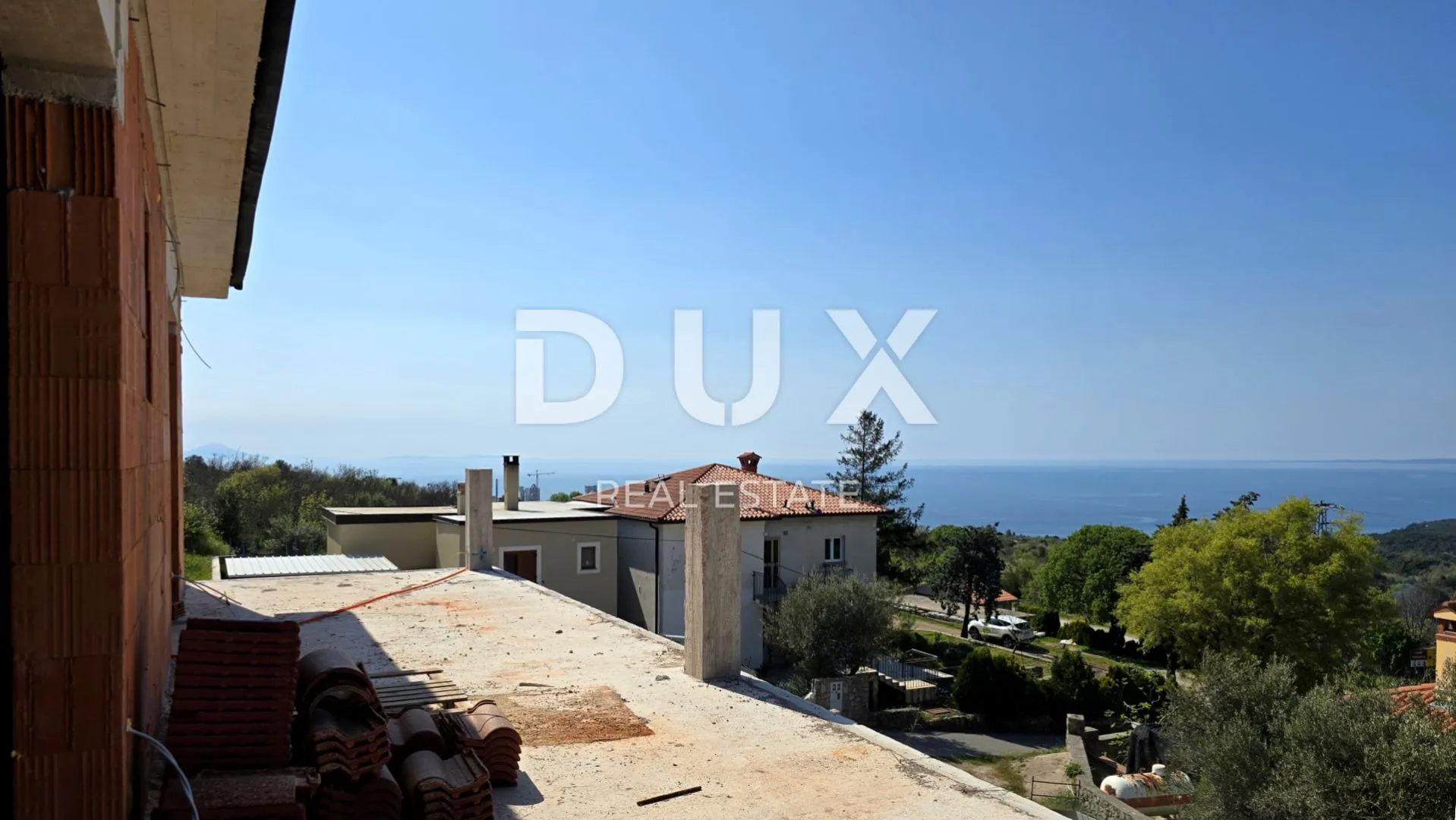 istra, rabac - mediteranska kuća s bazenom i panoramskim pogledom na more - slika 36
