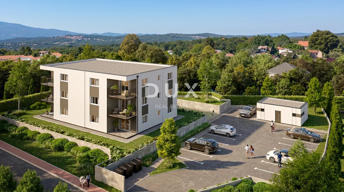 kvarner, viškovo, stan, 92 m2, novogradnja s okućnicom - slika 2