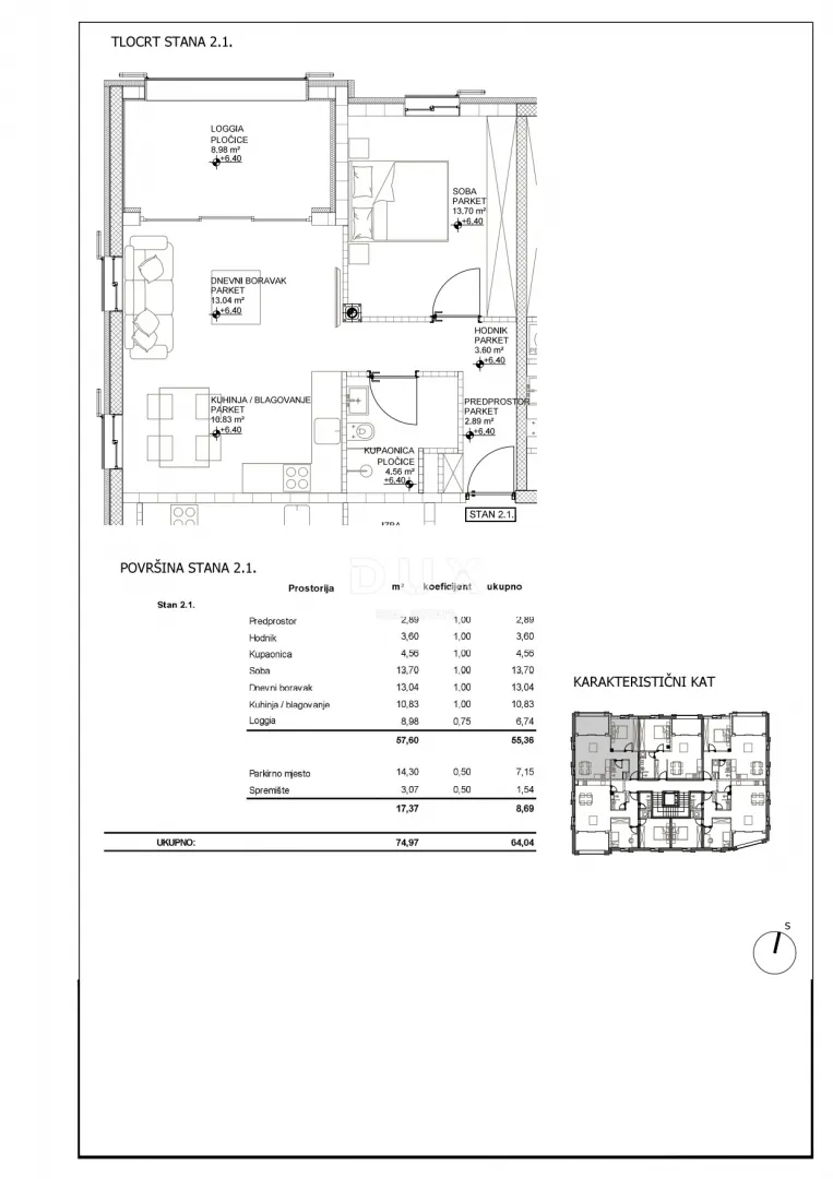 otok cres, grad cres - vrhunska novogradnja na top lokaciji strogi centar 50m od mora - slika 12