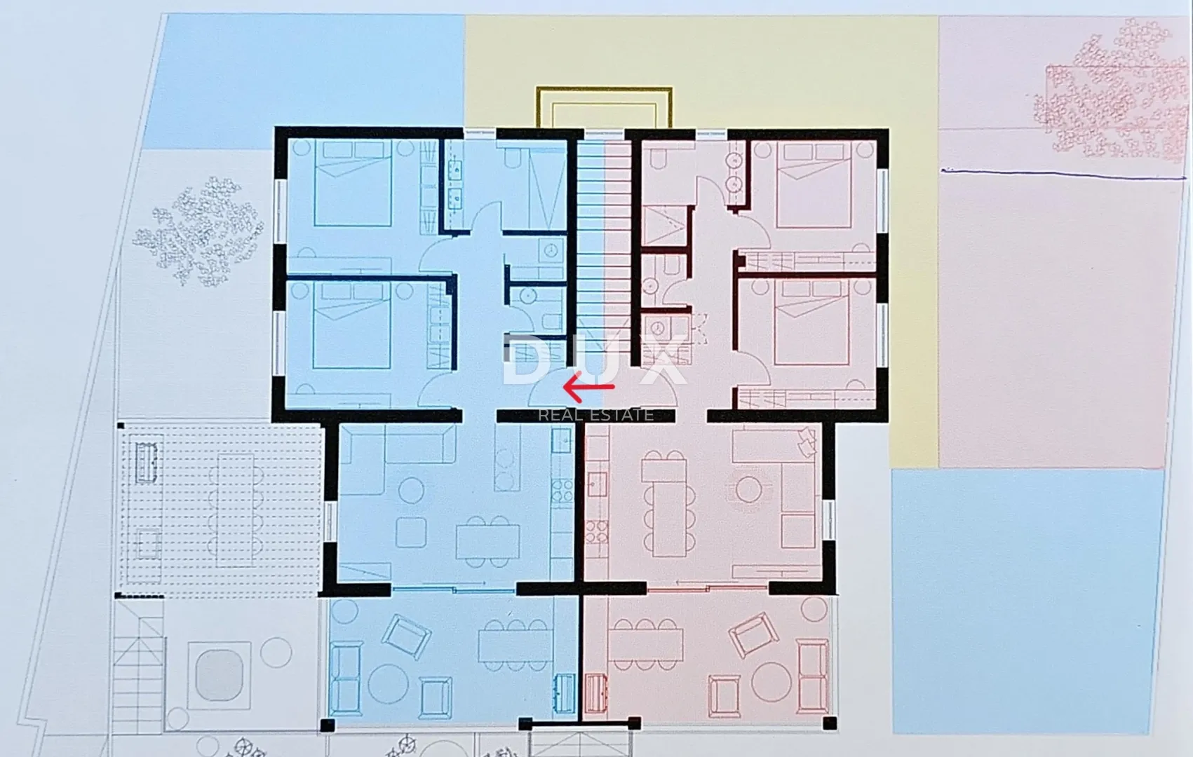 rab, barbat, dvosobni stan, 95 m2, pogled more - slika 21