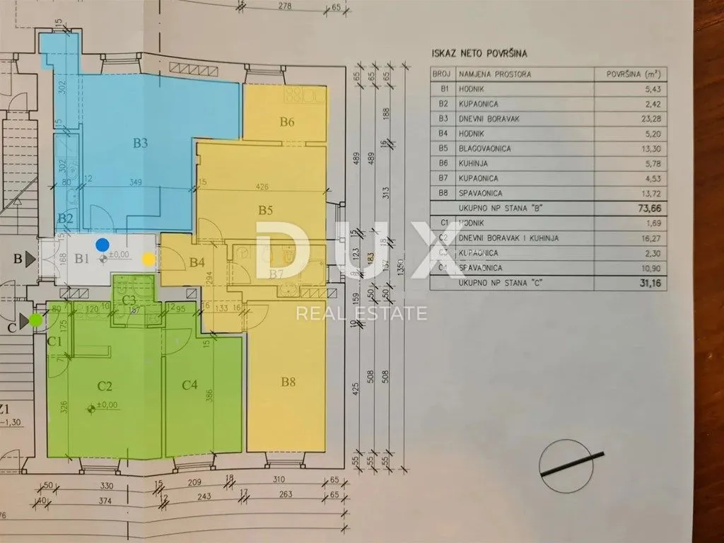istra, pula - 4s+db stan u centru pule 105 m2 - slika 30