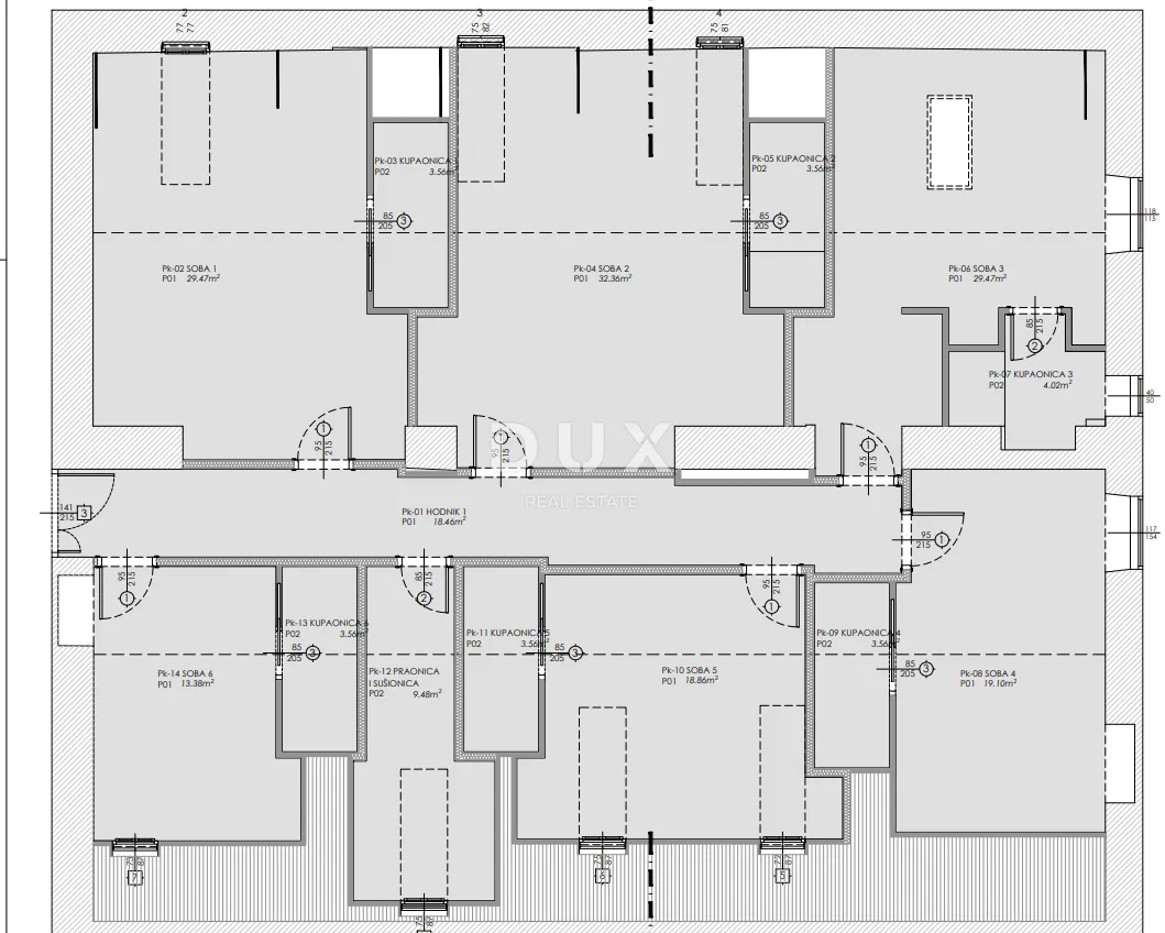 RIJEKA, STARI GRAD - Stan s projektom 6 soba 159 m2